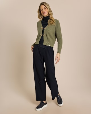 Produktabbildung 3 für Cardigan mit Schnallendetail