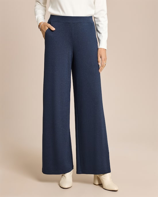 Produktabbildung für Hose aus Viskose mit Glanzgarn