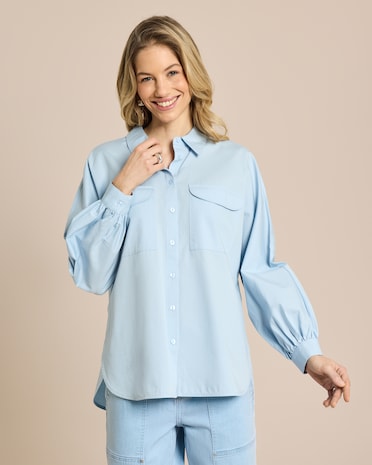 Produktabbildung für Jeansbluse