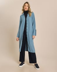 Produktabbildung für Cardigan mit breiter Rippenstruktur