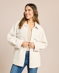 Produktabbildung für Faux Sherling Jacke