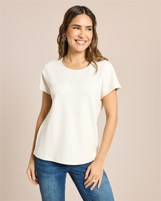 Produktabbildung für Shirt mit Struktur