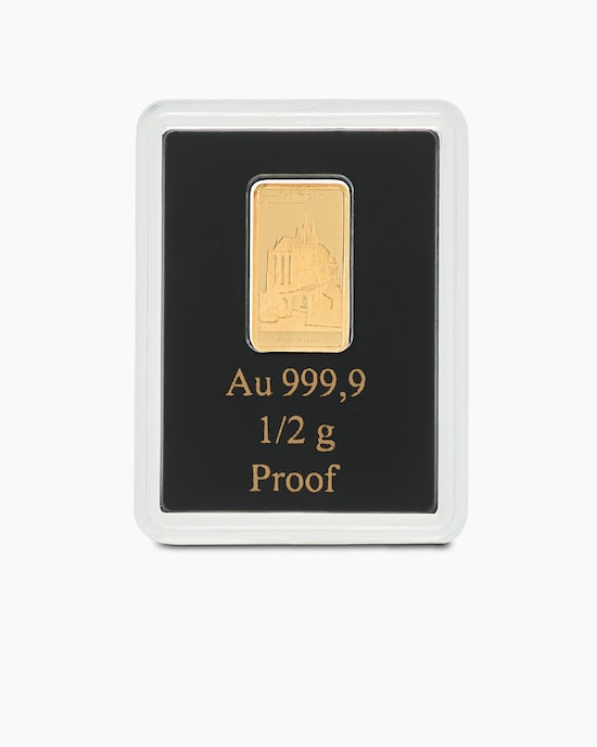 Produktabbildung für Goldmünzbarren Thüringen Erfurter Dom