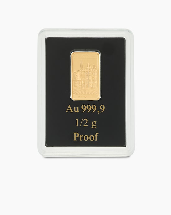 Produktabbildung für Goldbarren Limburger Dom