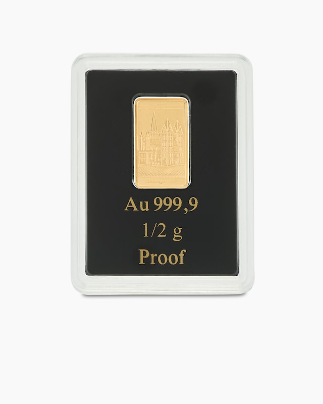 Goldbarren Limburger Dom
