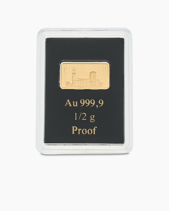 Produktabbildung für Goldmünzbarren ST Lutherstadt Wittenberg