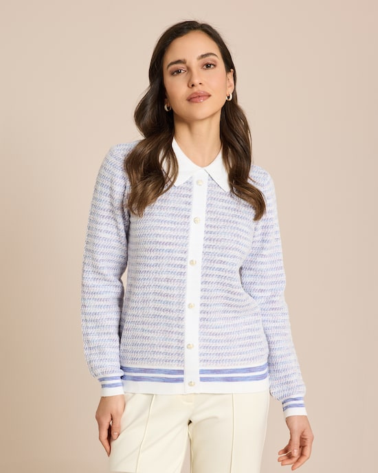 Produktabbildung für Pullover mit Kragen