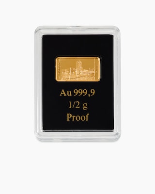Produktabbildung 1 für Goldmünzbarren Thüringen Wartburg
