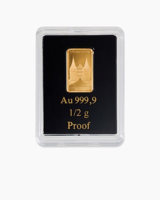 Produktabbildung 1 für Goldmünzbarren SH Holstentor Lübeck