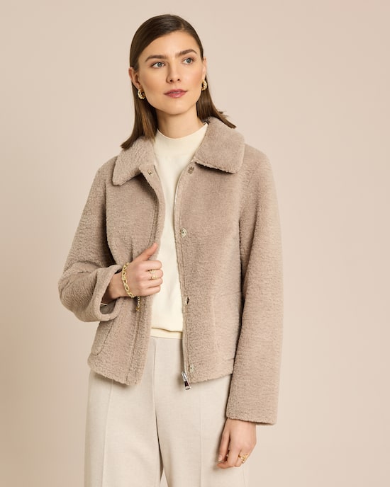 Produktabbildung für Webpelzjacke zum Wenden