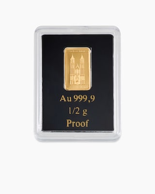 Produktabbildung 1 für Goldmünzbarren ST Magdeburger Dom