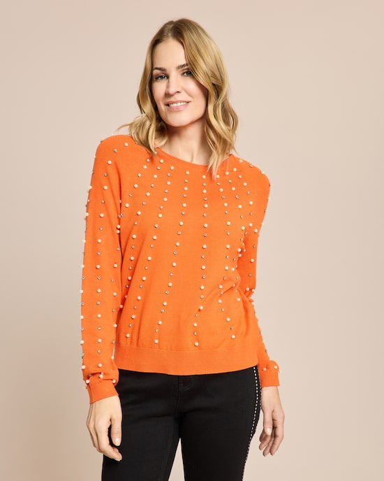 Produktabbildung für Pullover mit Deko