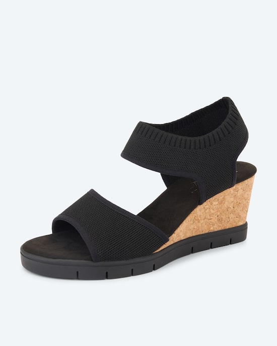 Produktabbildung für Keilsandale Strick