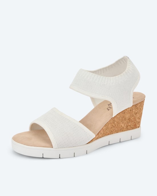 Produktabbildung für Keilsandale Strick