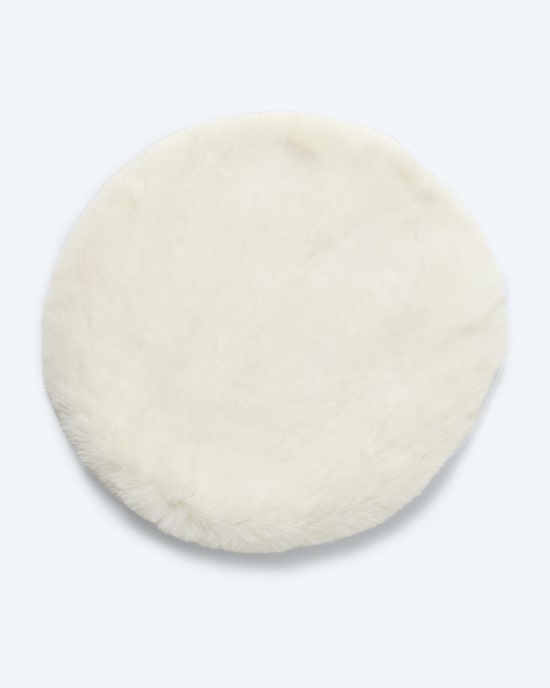 Produktabbildung für Sitzkissen Kaninchenfell-Optik "Esme", 2tlg.