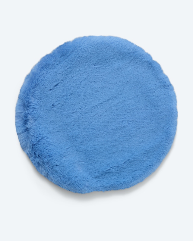 Sitzkissen Kaninchenfell-Optik "Esme", 2tlg.