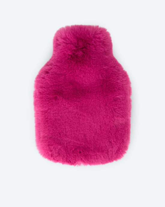 Produktabbildung für Wärmeflasche Kaninchenfell-Optik "Esme"