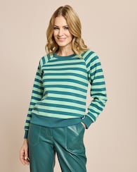 Produktabbildung für Streifensweatshirt