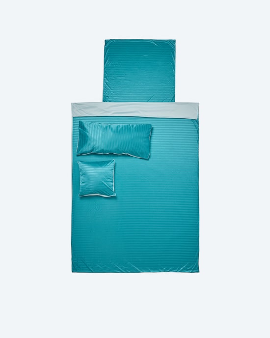 Produktabbildung für Wendebettwäsche "Glanzstreifen", 4tlg.