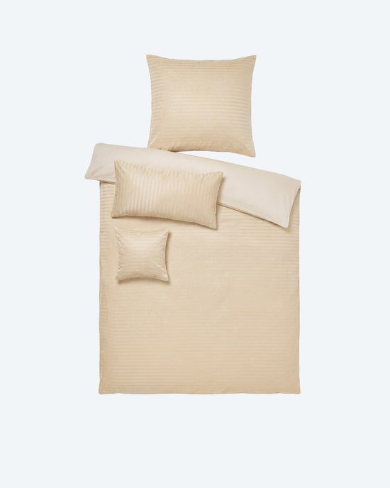 Produktabbildung für Wendebettwäsche "Glanzstreifen", 4tlg.