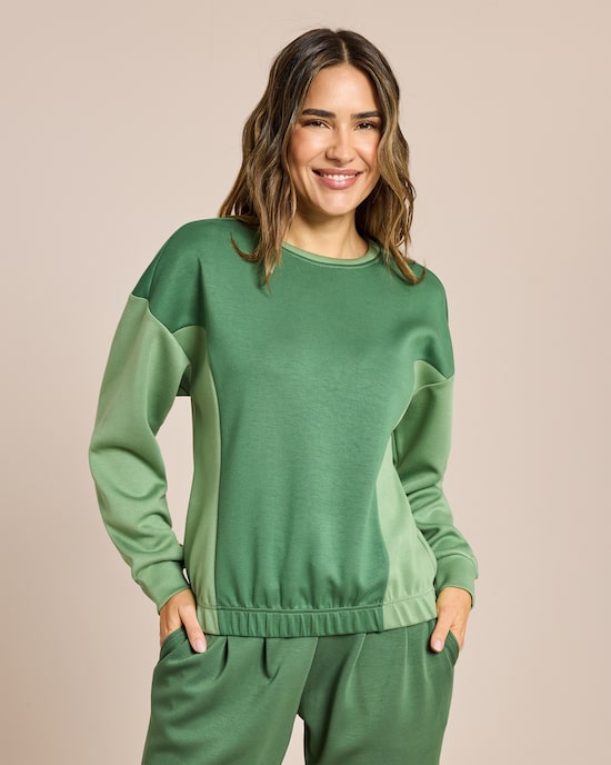 Produktabbildung für Sweatshirt Zweifarbig