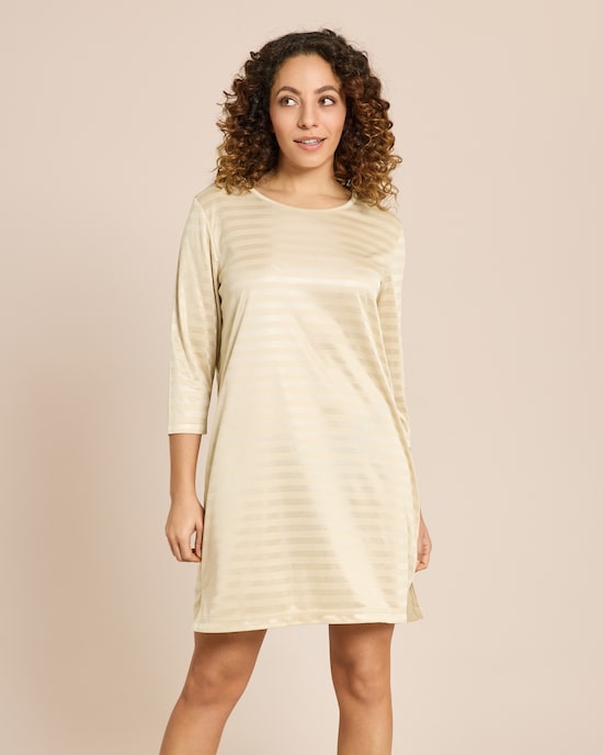 Produktabbildung für Nightshirt "Glanzstreifen" uni