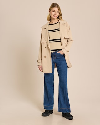 Produktabbildung 3 für Hose als Marlene aus Jeansstoff