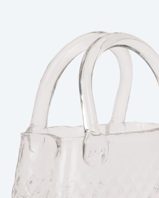 Produktabbildung 3 für Glasvase "Handtasche"