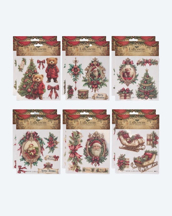 Produktabbildung für Porzellansticker "Teddybären"