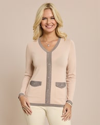 Produktabbildung für Glow Pullover Strickjacken Optik