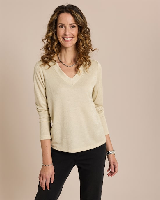 Produktabbildung für Shirt mit Glanzgarn