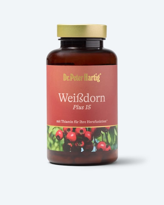 Produktabbildung für Weißdorn Plus 15, 120 Kps.