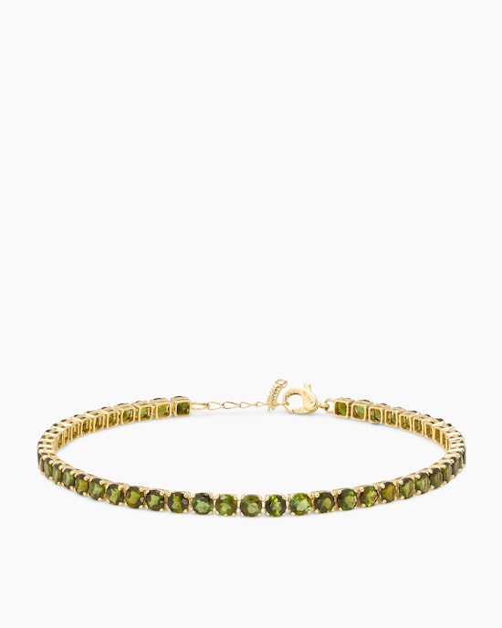 Produktabbildung für Armband mit grünem Turmalin