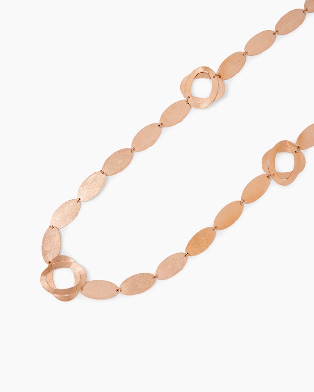 Collier mit geometrischem Design