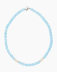 Produktabbildung für Collier mit Selenith, Aragonit & Hämatit