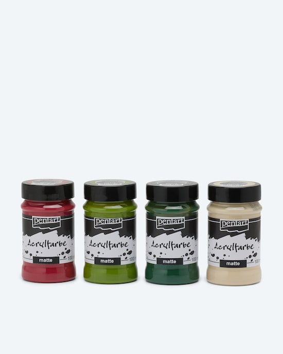 Produktabbildung für Acrylfarben-Set "Weihnachten"