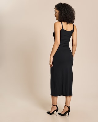 Produktabbildung 3 für Lounge-Kleid in Rippoptik