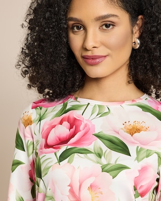 Produktabbildung 5 für Shirt Blütendruck