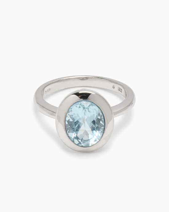 Produktabbildung für Ring mit Santa Maria Aquamarin