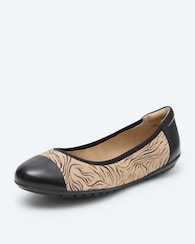 Produktabbildung für Ballerina mit Zebramuster