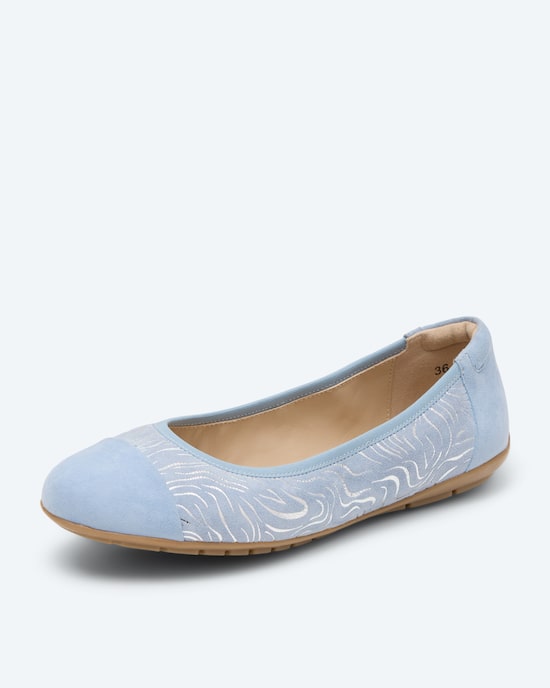 Produktabbildung für Ballerina mit Zebramuster