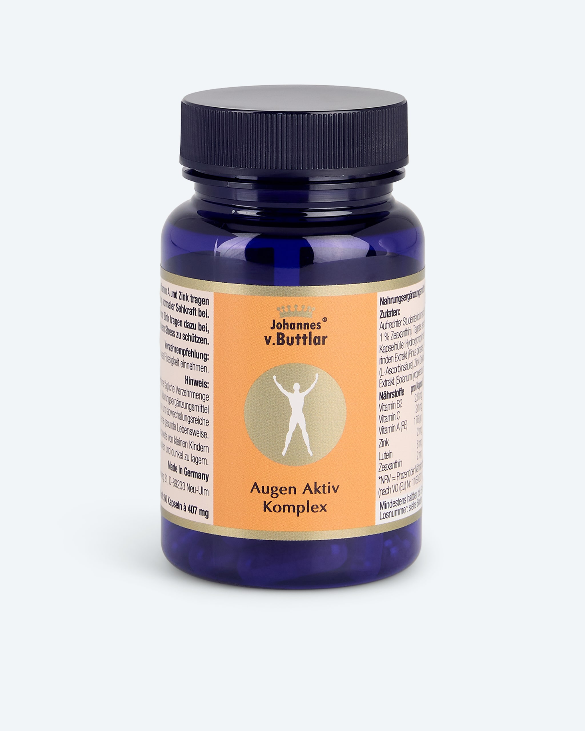 Produktabbildung für Augen Aktiv Komplex, 60 Kps.