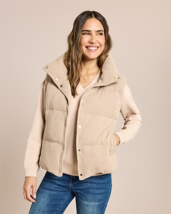 Produktabbildung für Weste mit Knöpfen