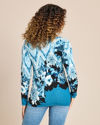 Produktabbildung 4 für Classic Pullover mit Blumendesign