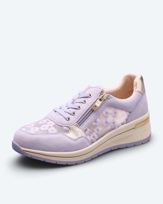 Produktabbildung für Sneaker mit Blumenmesh