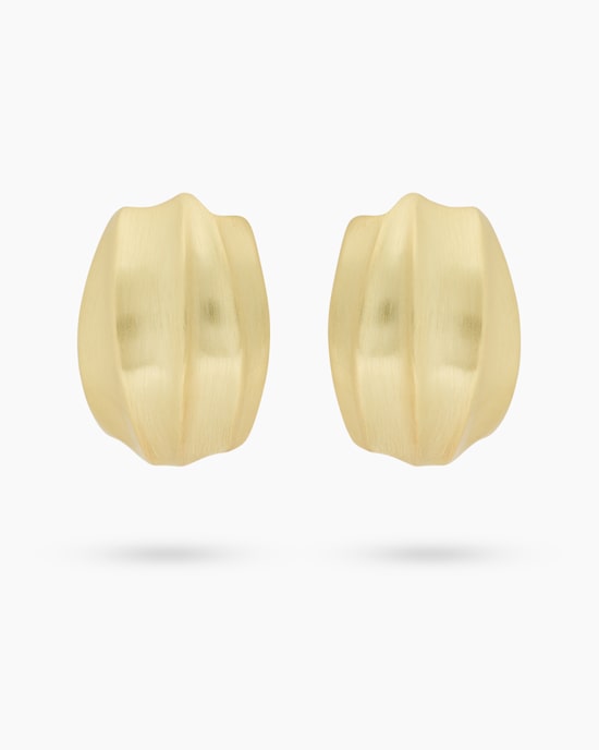 Produktabbildung für Ohrringe mit skulpturalem Design