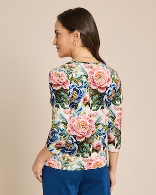 Produktabbildung 4 für Shirt Blumendruck