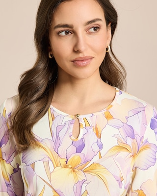 Produktabbildung 5 für Shirt mit pastellfarbenem Blumenprint