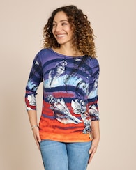 Produktabbildung für Classic Pullover mit Farbverlauf