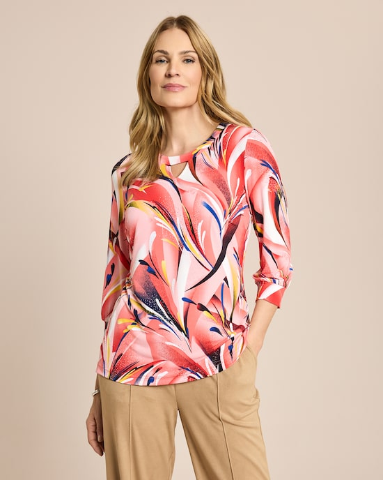 Produktabbildung für Shirt mit modischem Print